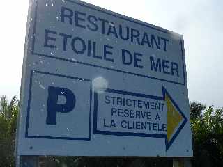 St-Philippe - Grand Raid 2012 - Cap Mchant - Parking restaurant Etoile de Mer