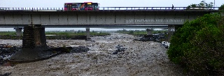 Radier coup - Rivire St-Etienne - Cyclone Felleng