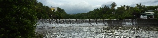 Radier de la Rivire d'Abord submerg - Cyclone Felleng