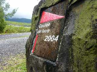 Grand Brl - Route des laves - Coule 2004 - Bras sud