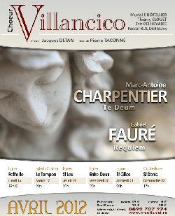 Choeur Villancoci - Programme avril 2012