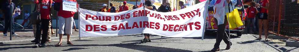 1er mai 2015 - St-Pierre - Dfil des travailleurs