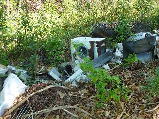 St-Pierre - Dpts d'ordures sur la voie cannire - Nov 2012