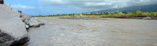 Cyclone Dumile - Rivire St-Etienne en crue