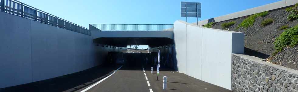 5 dcembre 2013 - inauguration du PIPO - Passage infrieur en portique ouvert - Rivire St-Etienne  -