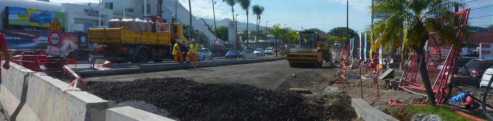 19 aot 2015 - St-Pierre - Chantier entre ouest du TCSP