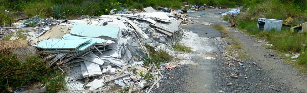 26 novembre 2017 - Lit de la rivire St-Etienne -  Dpts d'ordures