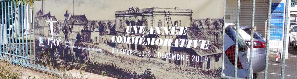 19 mars 2019 - St-Pierre - Rue Auguste Babet - 170 anniversaire de l'abolition de l'esclavage